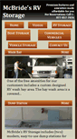 Mobile Screenshot of mcbridesrvstorage.com